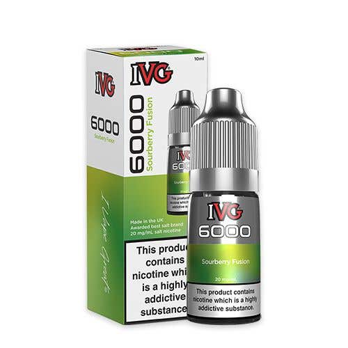 IVG 6000 Nic Salt 10ml Bottle Box of 10 - Mcr Vape Distro