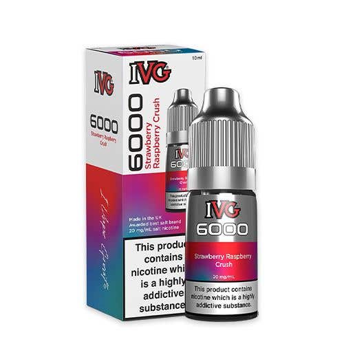 IVG 6000 Nic Salt 10ml Bottle Box of 10 - Mcr Vape Distro