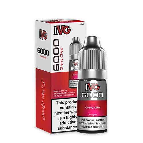 IVG 6000 Nic Salt 10ml Bottle Box of 10 - Vaperdeals