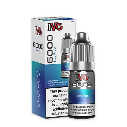 IVG 6000 Nic Salt 10ml Bottle Box of 10 - Vaperdeals