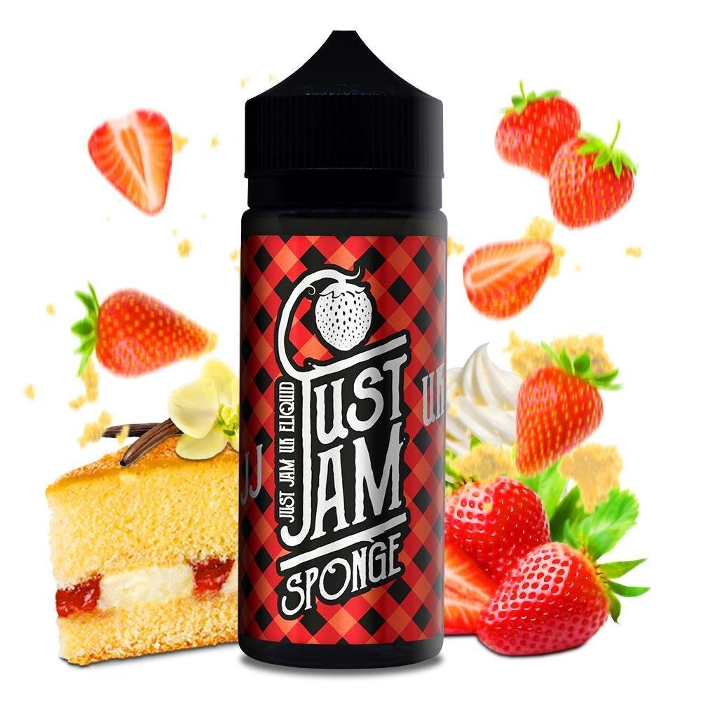 Just Jam Sponge 100ml Shortfill - Vaperdeals