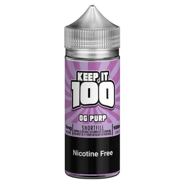 Keep It 100 OG Series 100ml Shortfill - Vaperdeals