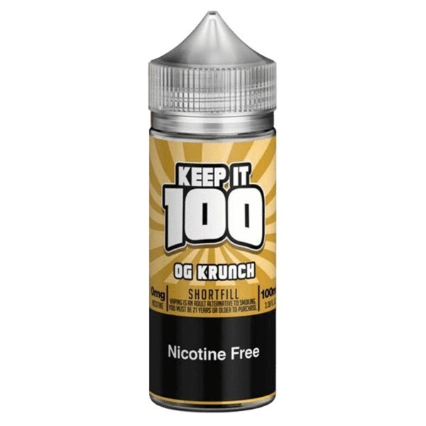 Keep It 100 OG Series 100ml Shortfill - Vaperdeals