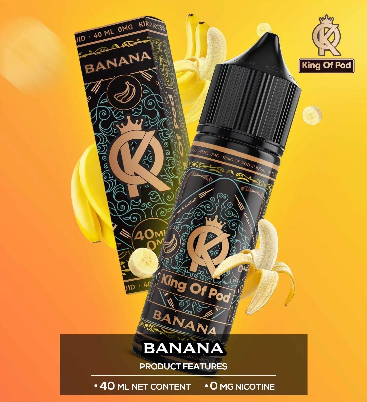 King of Pod 50ml E-liquids - Vaperdeals