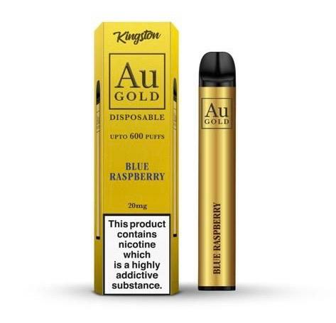 Kingston Au Gold 600 Puffs Disposable Vape Pod (Box of 10) - Vaperdeals