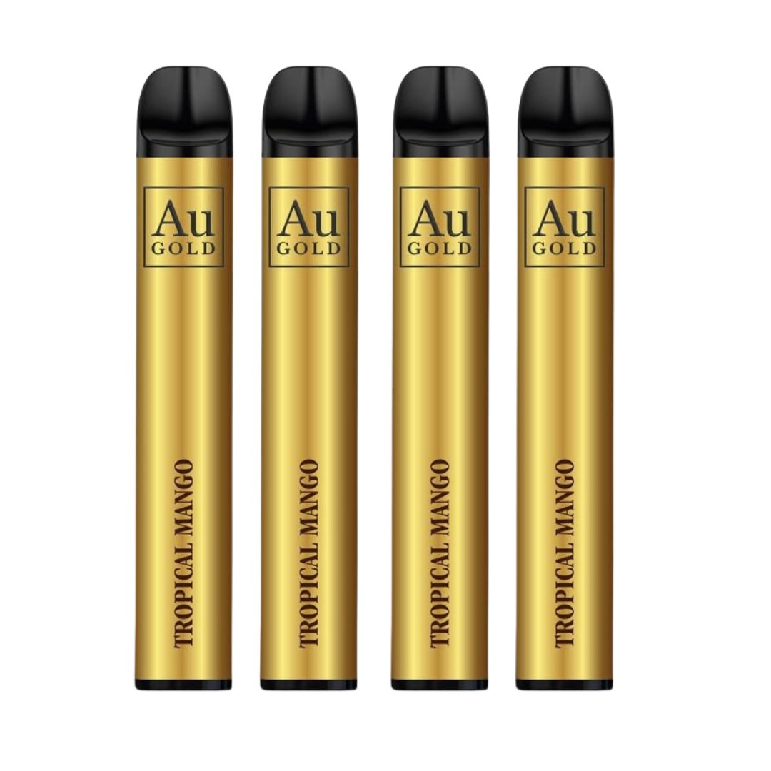 Kingston Au Gold 600 Puffs Disposable Vape Pod (Box of 10) - Vaperdeals