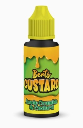 Kingston Berts Custard 100ML Shortfill - Vaperdeals