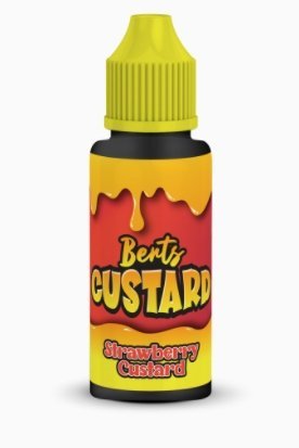 Kingston Berts Custard 100ML Shortfill - Vaperdeals