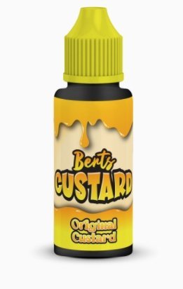 Kingston Berts Custard 100ML Shortfill - Vaperdeals