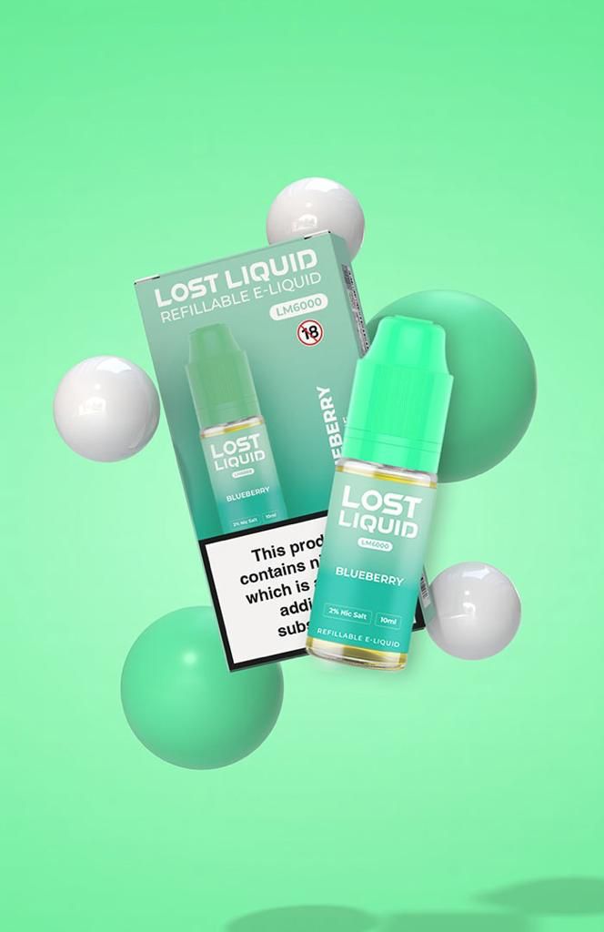 Lost Liquid Nic Salt 10ml E-liquids - Box of 10 - Vaperdeals