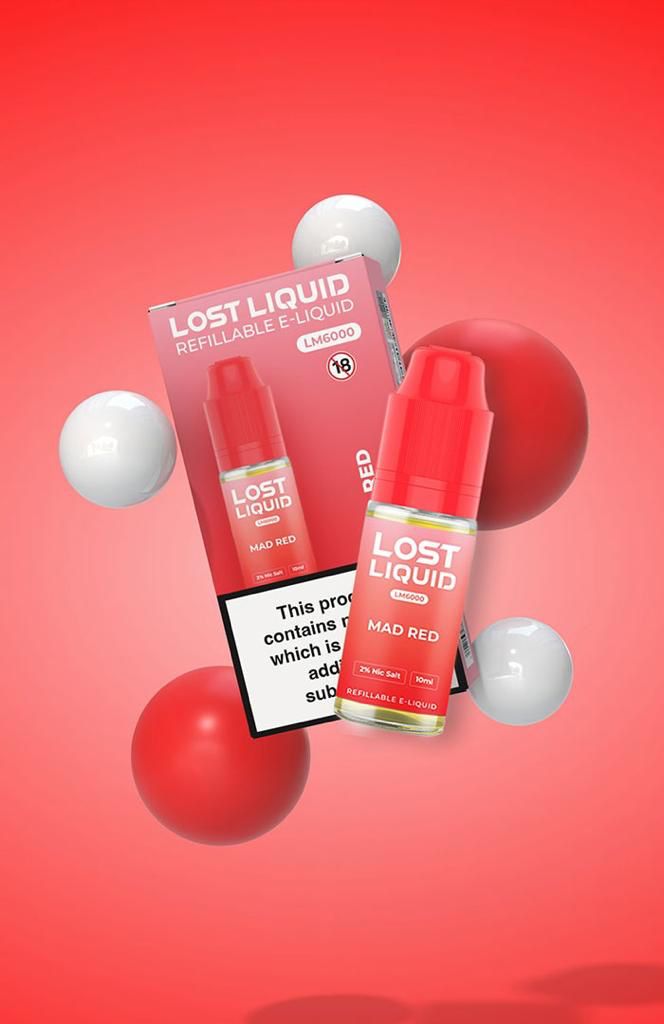 Lost Liquid Nic Salt 10ml E-liquids - Box of 10 - Vaperdeals