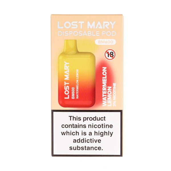 Lost Mary BM600 Disposable Vapr Pod (Box of 10) - Vaperdeals