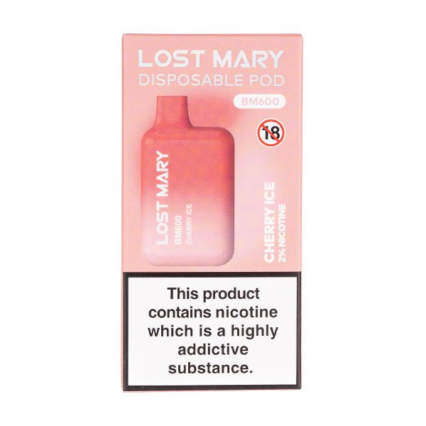 Lost Mary BM600 Disposable Vapr Pod (Box of 10) - Vaperdeals