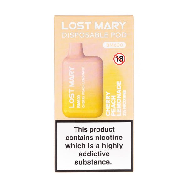 Lost Mary BM600 Disposable Vapr Pod (Box of 10) - Vaperdeals