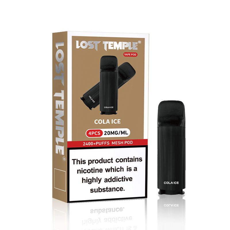 Lost Temple 2400 Puffs Pre-filled Pods - Pack of 4 - Vaperdeals