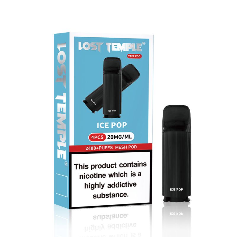 Lost Temple 2400 Puffs Pre-filled Pods - Pack of 4 - Vaperdeals