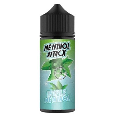 Menthol Attack 100ML Shortfill - Vaperdeals