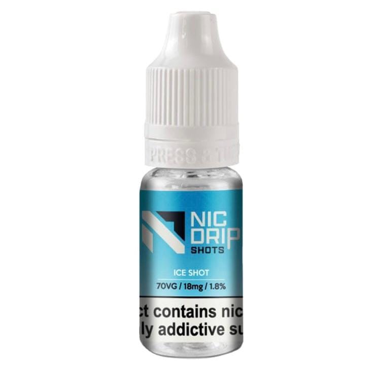 NIC DRIP - 70VG - 18MG - ICE SHOT - Vaperdeals