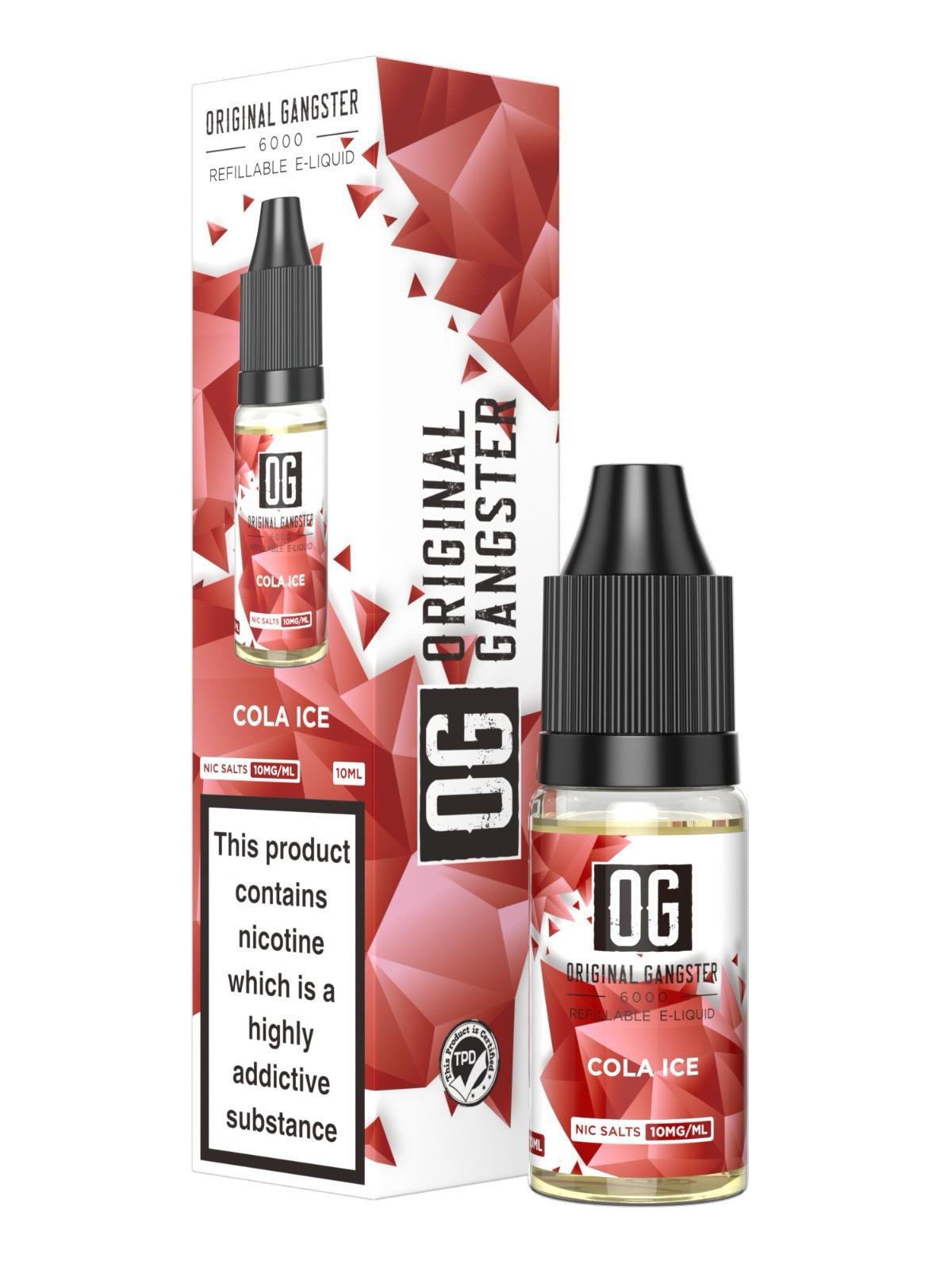 OG Original Gangster 6000 Salt 10ml ( Box of 10 ) - Vaperdeals