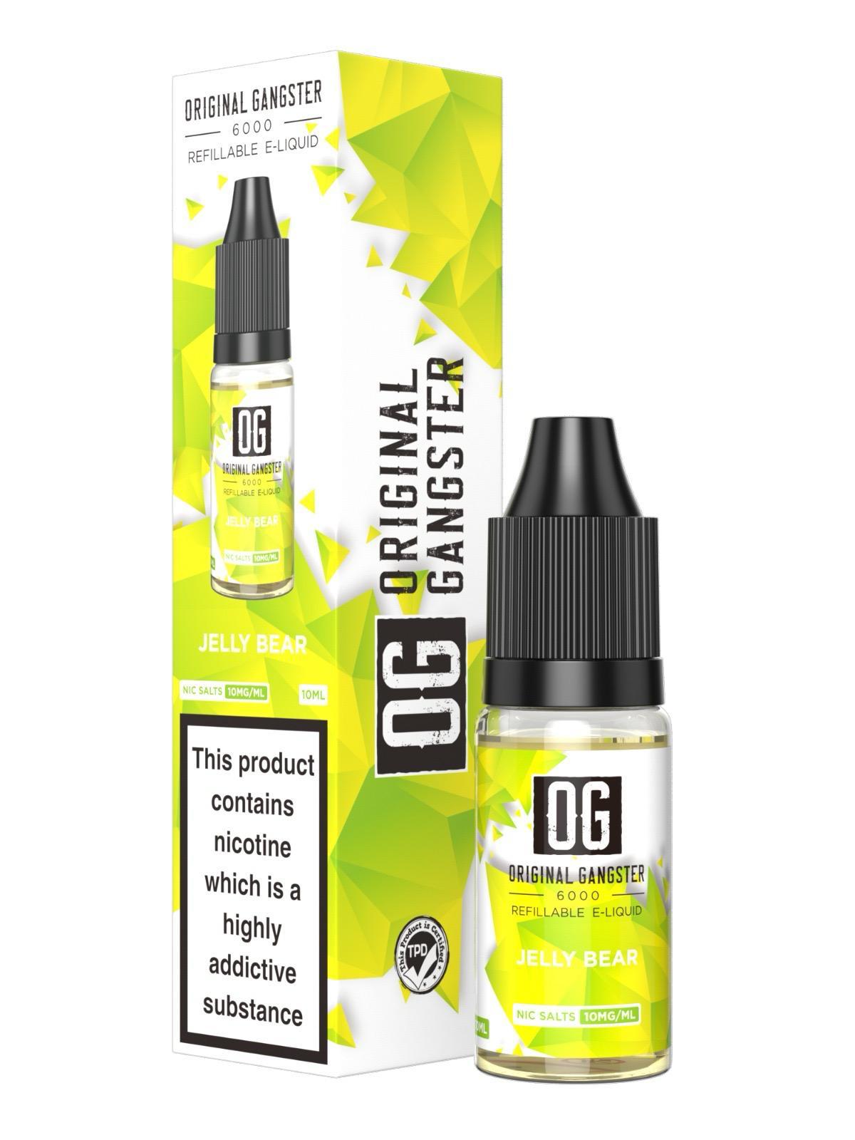 OG Original Gangster 6000 Salt 10ml ( Box of 10 ) - Vaperdeals