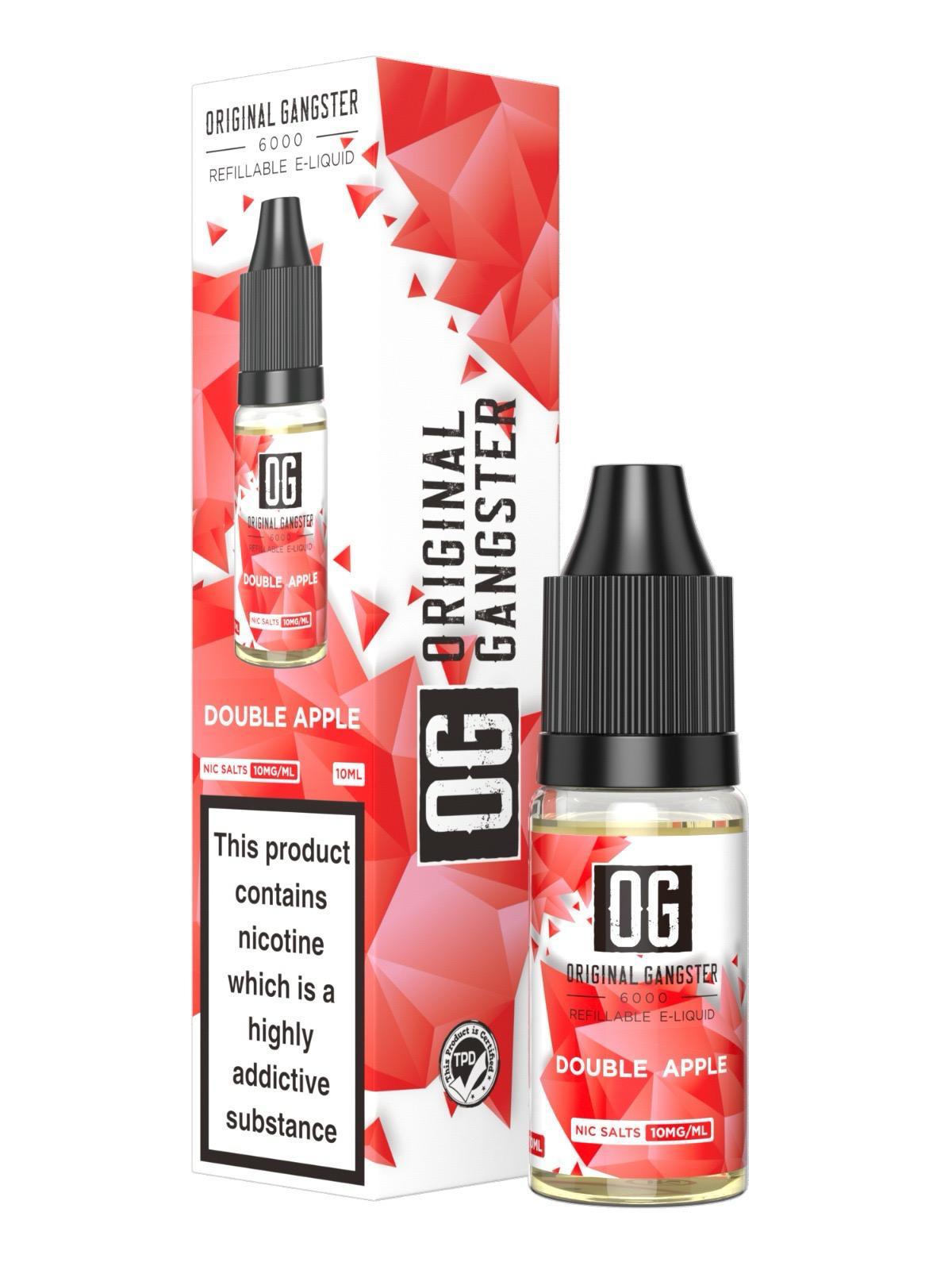 OG Original Gangster 6000 Salt 10ml ( Box of 10 ) - Vaperdeals