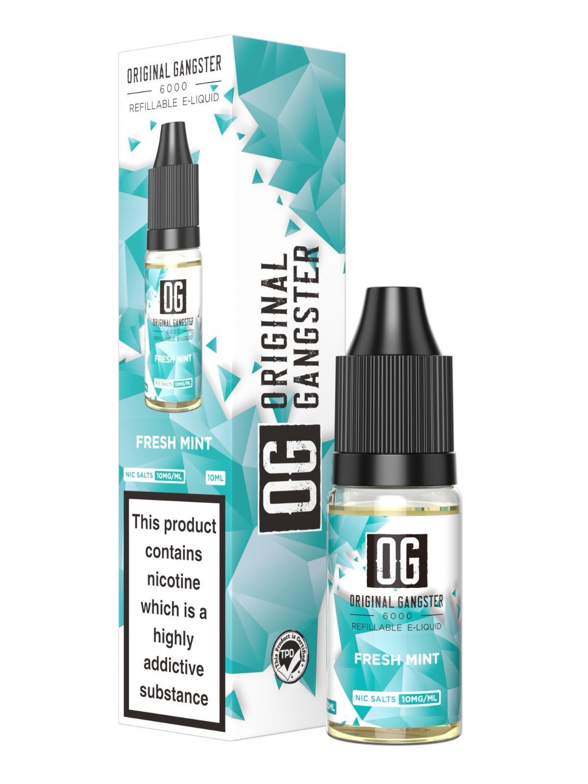 OG Original Gangster 6000 Salt 10ml ( Box of 10 ) - Vaperdeals