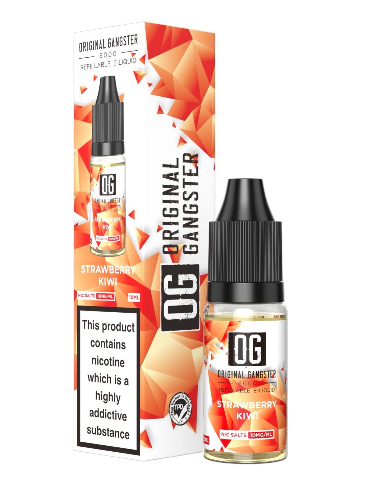 OG Original Gangster 6000 Salt 10ml ( Box of 10 ) - Vaperdeals