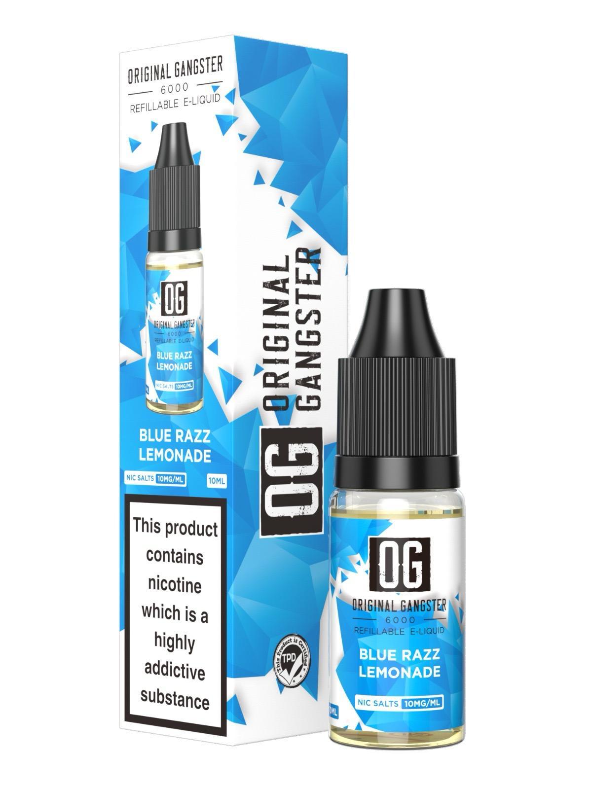 OG Original Gangster 6000 Salt 10ml ( Box of 10 ) - Vaperdeals