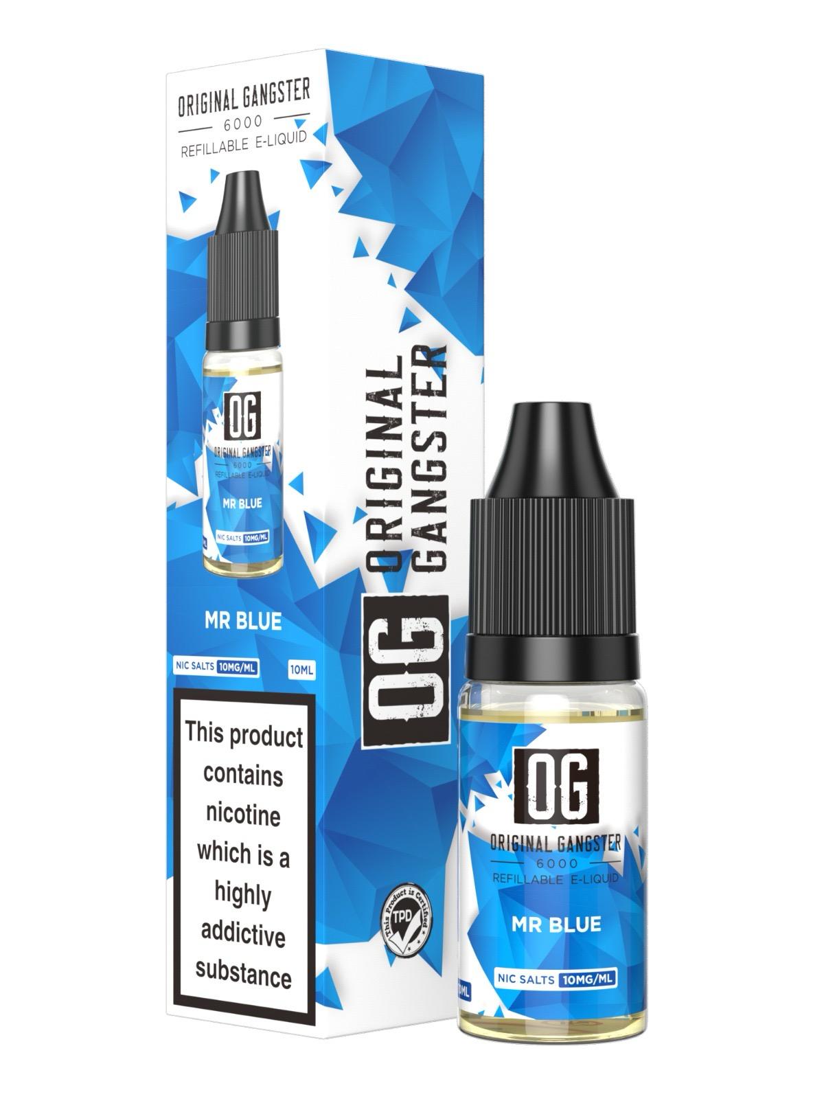 OG Original Gangster 6000 Salt 10ml ( Box of 10 ) - Vaperdeals