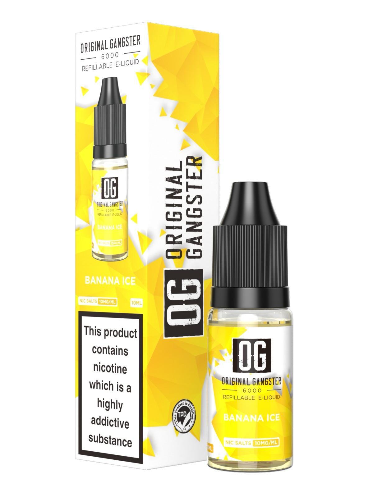 OG Original Gangster 6000 Salt 10ml ( Box of 10 ) - Vaperdeals