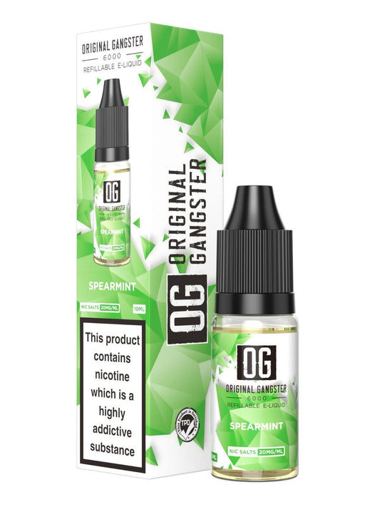 OG Original Gangster 6000 Salt 10ml ( Box of 10 ) - Vaperdeals