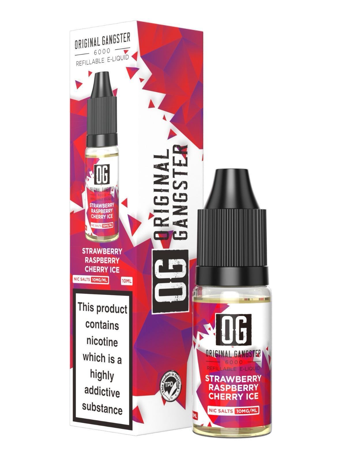 OG Original Gangster 6000 Salt 10ml ( Box of 10 ) - Vaperdeals