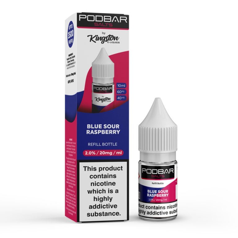 Podbar Salt 10ml E-liquids - Box of 10 - Vaperdeals