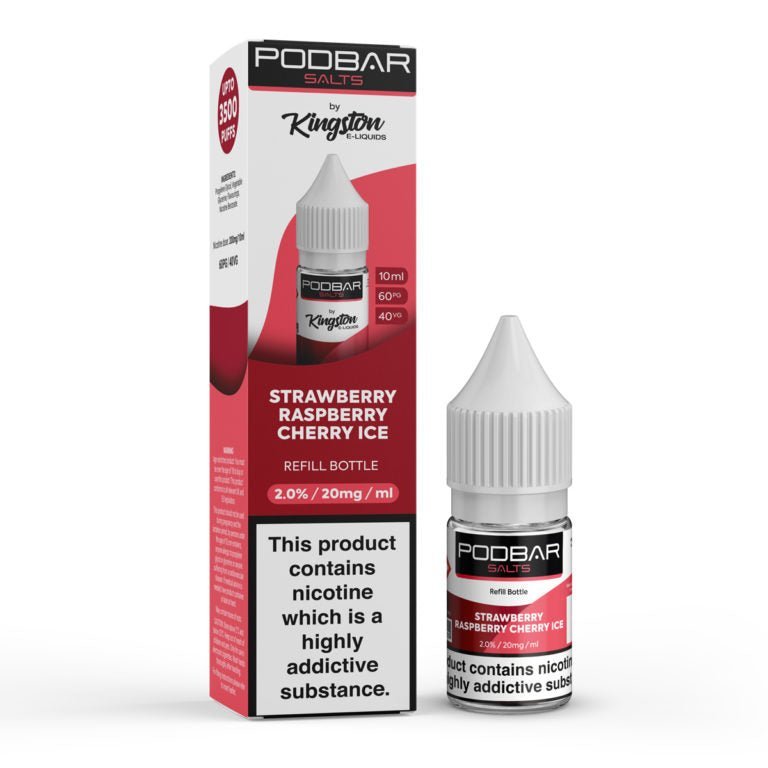 Podbar Salt 10ml E-liquids - Box of 10 - Vaperdeals