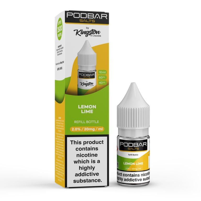 Podbar Salt 10ml E-liquids - Box of 10 - Vaperdeals