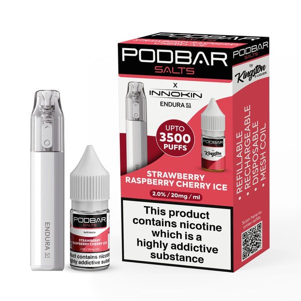 Podbar Salts + Innokin Endura S1 Pod kit- Twin Pack - Vaperdeals