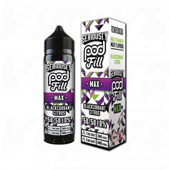 Seriously Pod Fill Max 50ml E-Liquid - Vaperdeals