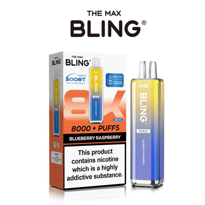 The Crystal Bling Max 8000 Preffilled Pod Kit