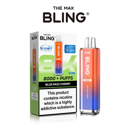 The Crystal Bling Max 8000 Preffilled Pod Kit