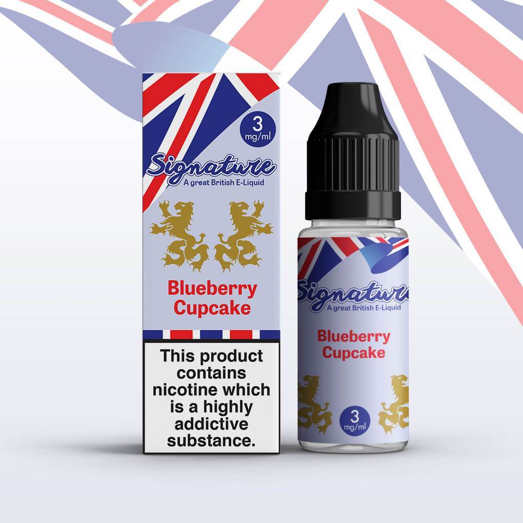 Signature - Blueberry Cupcake - 10ml (Pack of 10) - Vaperdeals