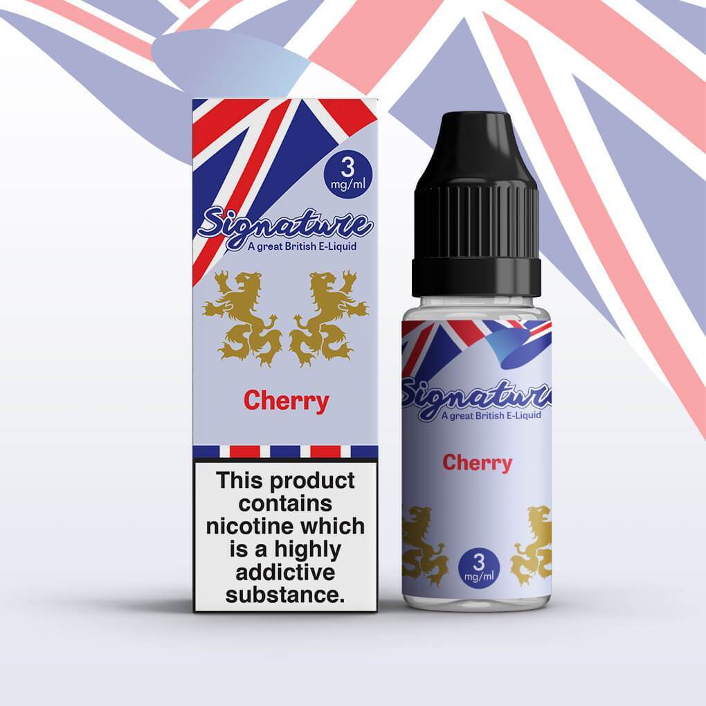 Signature - Cherry - 10ml (Pack of 10) - Vaperdeals