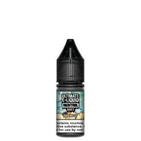 Ultimate E-Liquid Menthol 10ML Nic Salt (Pack of 10) - Vaperdeals