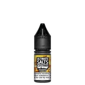 Ultimate Salts Custard 10ML Nic Salt (Pack of 10) - Vaperdeals