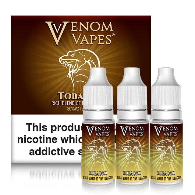 Venom Vapes 50/50 10ML Shortfill (Pack of 10) - Vaperdeals