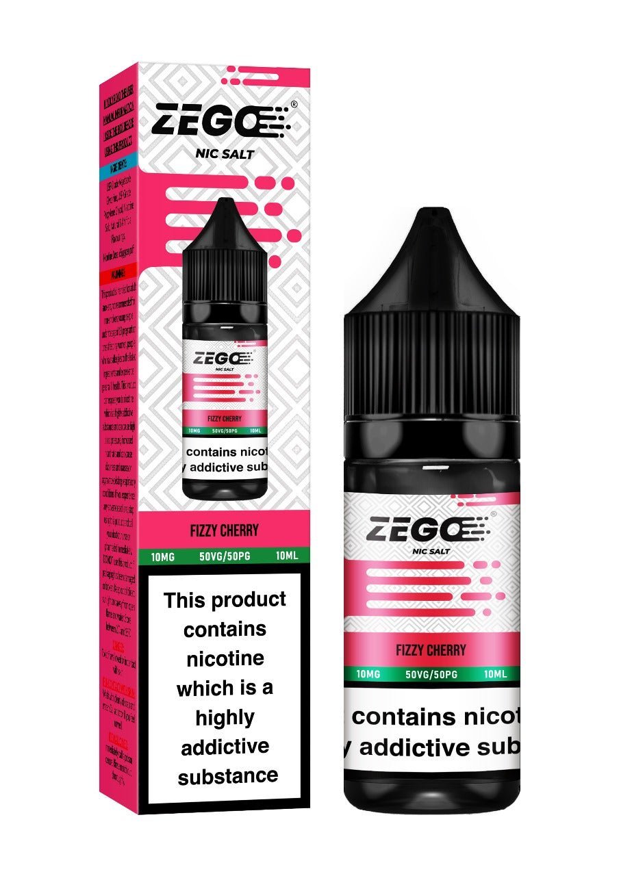 Zego Nic Salt 10ml E-Liquid - Box of 10 - Vaperdeals