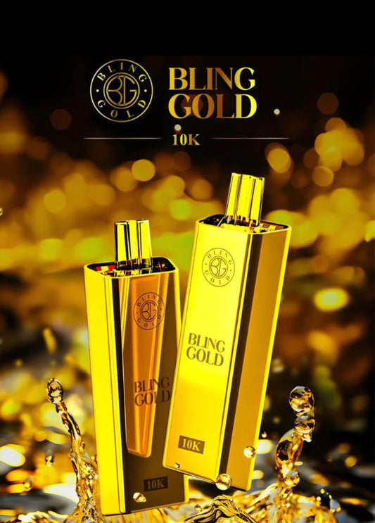 BLING GOLD 10k DISPOSABLE VAPE