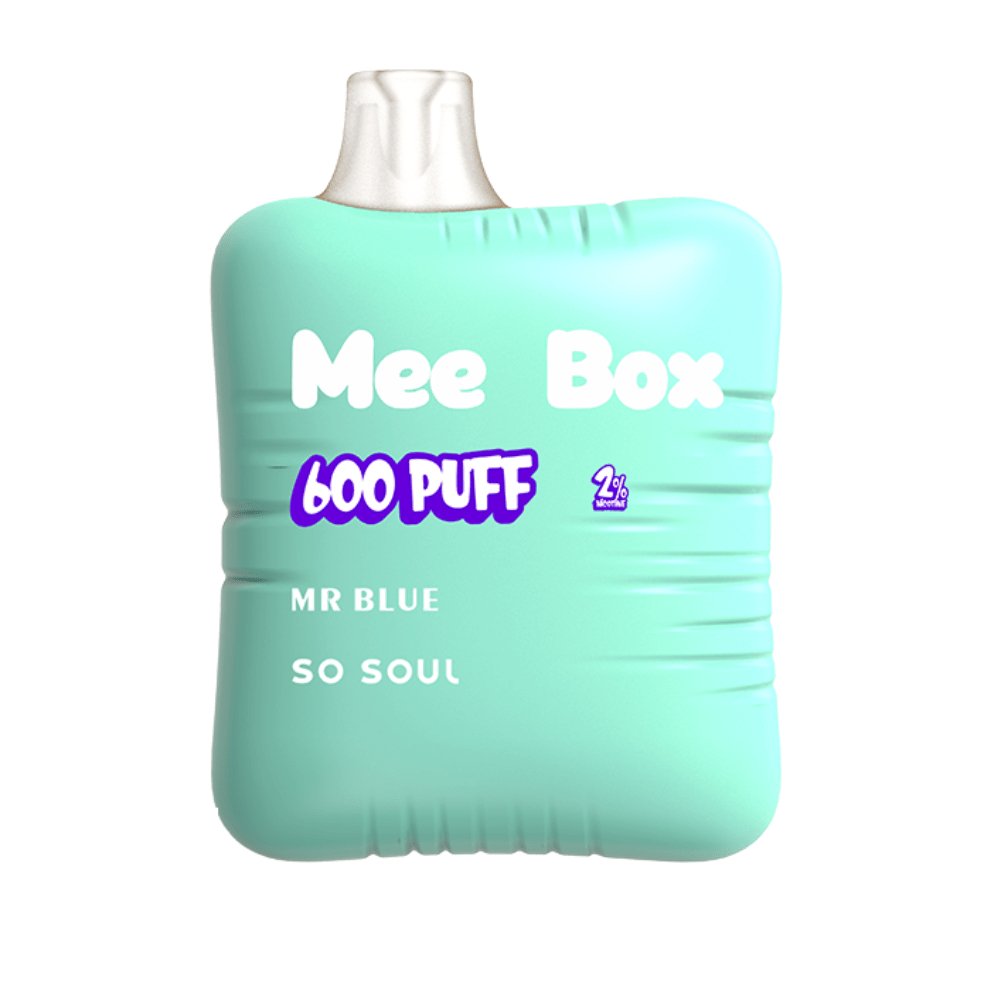 So Soul Mee Box 600 Disposable Vape Puff Pod Pack of 10