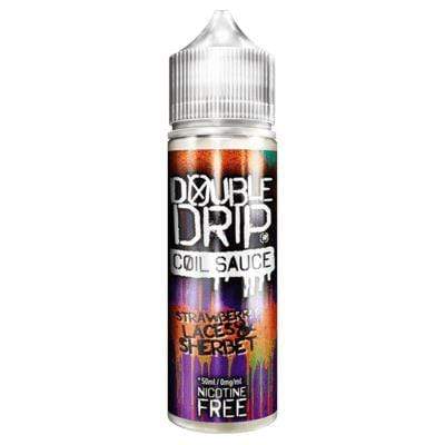 DOUBLE DRIP - STRAWBERRY LACES AND SHERBET - 50ML