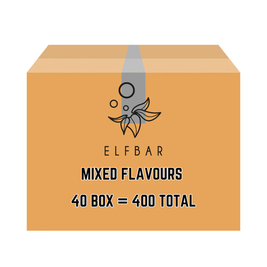 Elf Bar 600 Disposable Vape - Full Carton - Mixed Flavour