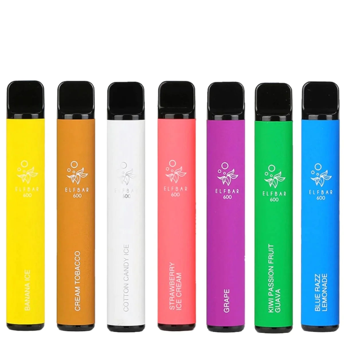 ELF BAR 600 DISPOSABLE VAPE PEN POD DEVICE - ZERO NICOTINE